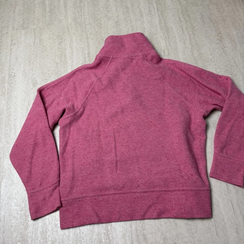 Nike quarter zip sweater pink small